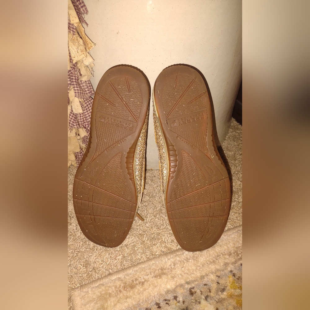 Sperry Top sider Angelfish gold glitter - Picture 3 of 4